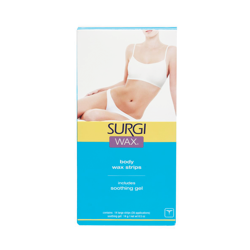 Surgi-Wax Honey Wax Strips For Bikini, Body and Legs