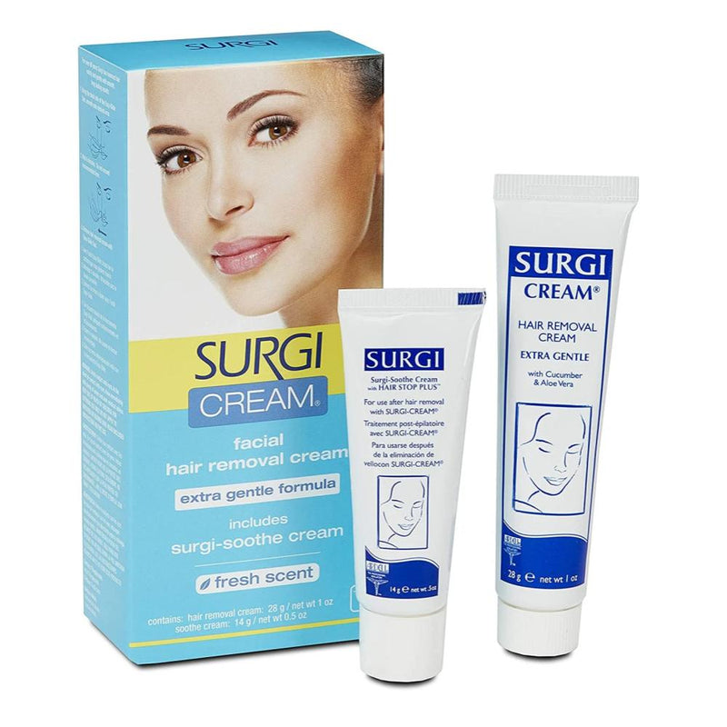 SURGI-CREAM Facial Hair Removal Cream 1oz