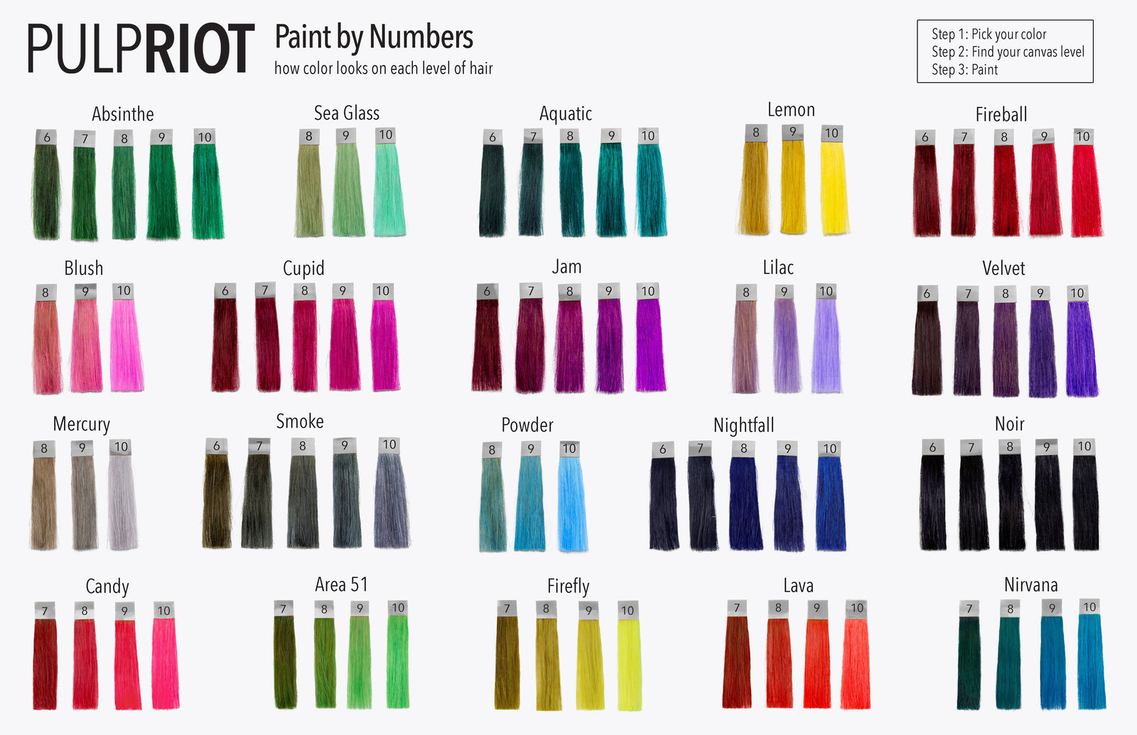 Pulp Riot Direct Dyes 4oz