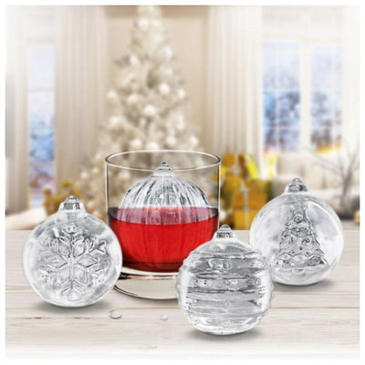 Tovolo Holiday Ornament Ice Molds - Set of 4