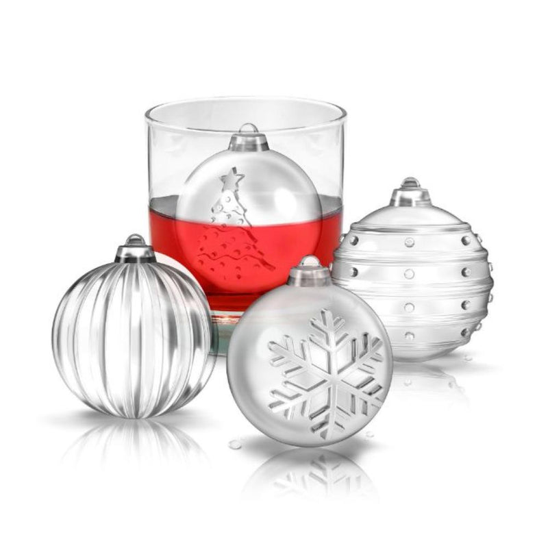 Tovolo Holiday Ornament Ice Molds - Set of 4