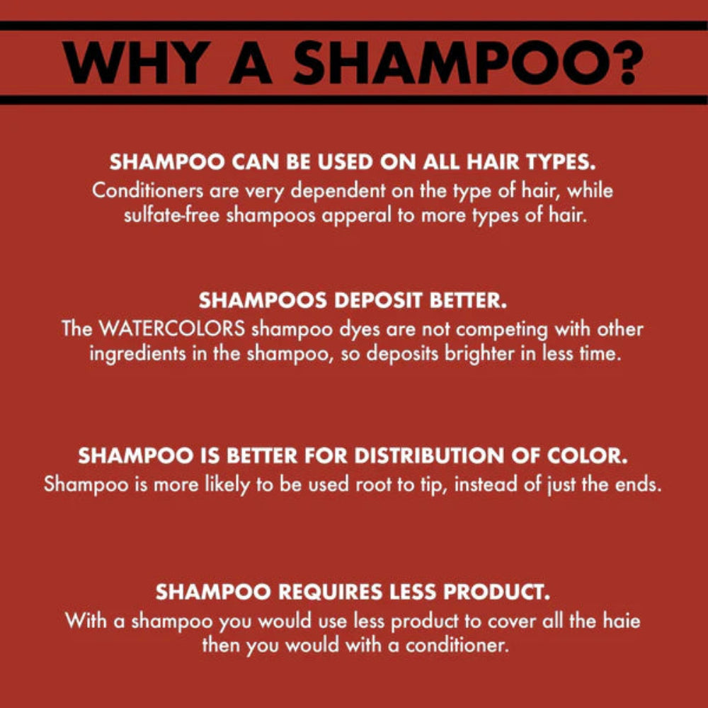Tressa Watercolors Classic Shampoo Crimson Splash