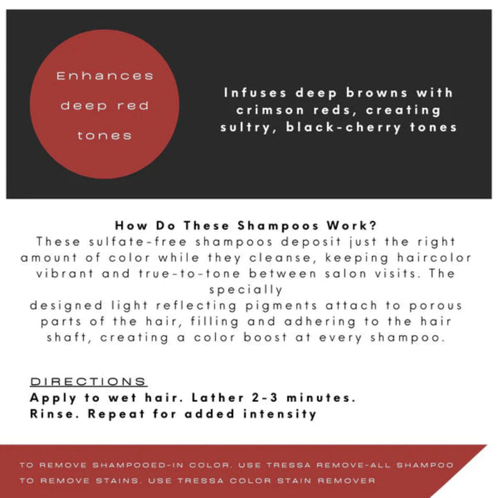 Tressa Watercolors Classic Shampoo Directions