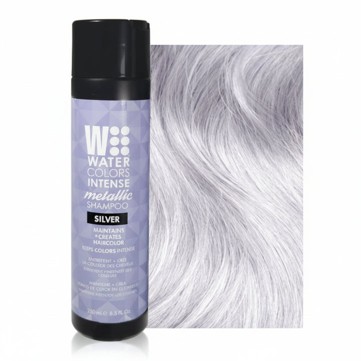 Tressa Watercolors Intense Metallic Shampoo Metallic Silver 8.5oz