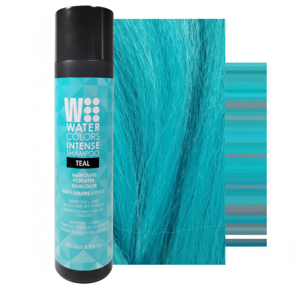 Tressa Watercolors Intense Metallic Shampoo Teal 8 oz