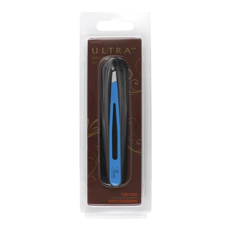 Ultra Aero Slant Tip Tweezer - Blue