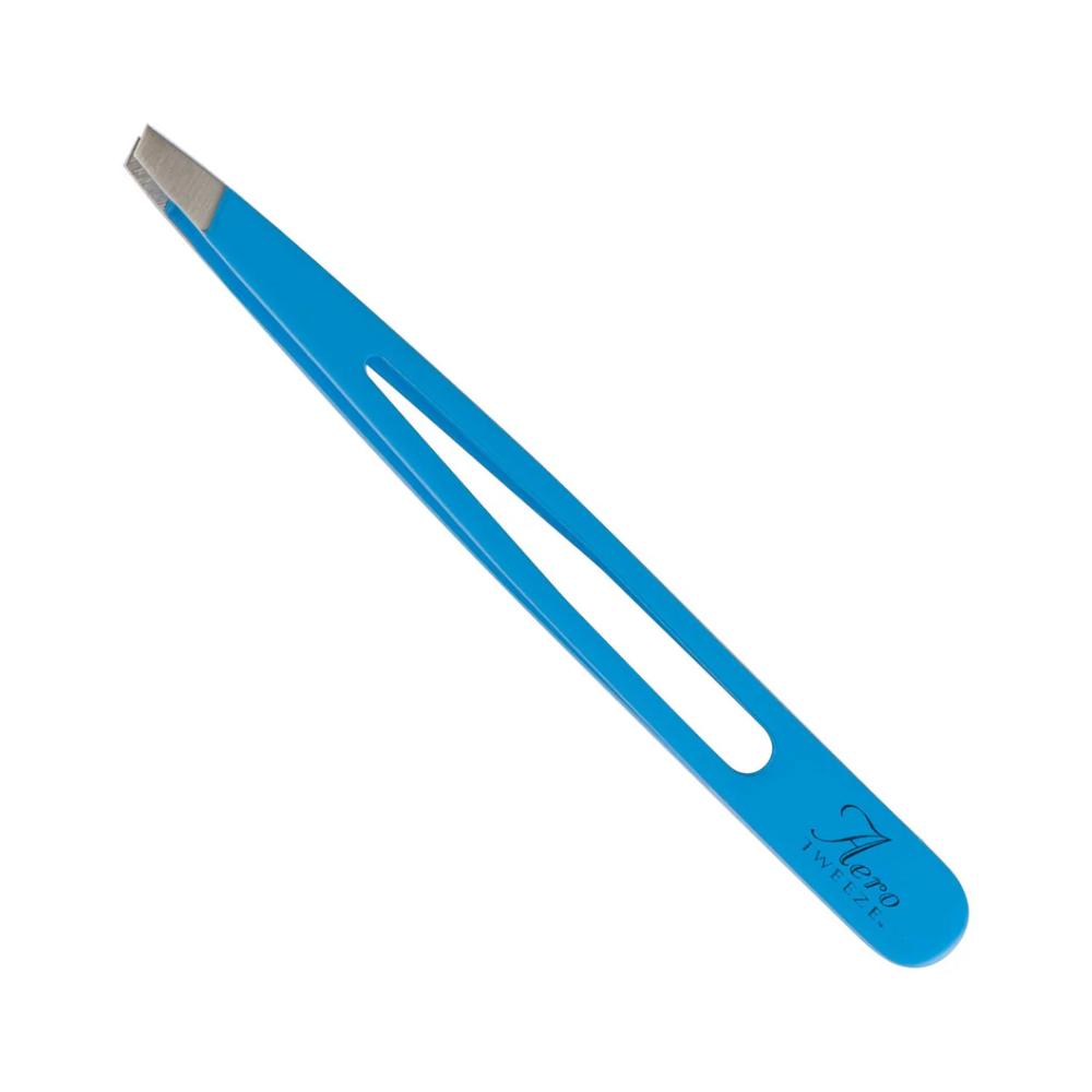 Ultra Aero Slant Tip Tweezer - Blue – Beauty Supply 123 Outlet