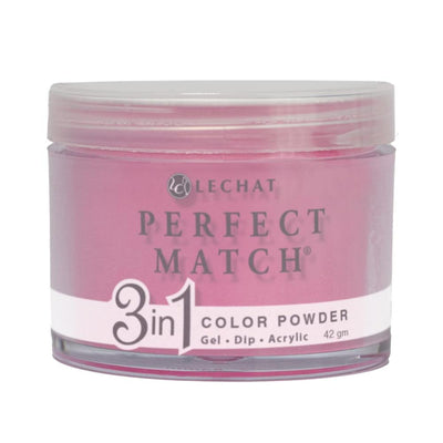 LeChat Perfect Match 3-in-1 Color Powder Gel Dip Acrylic -Pink Revival