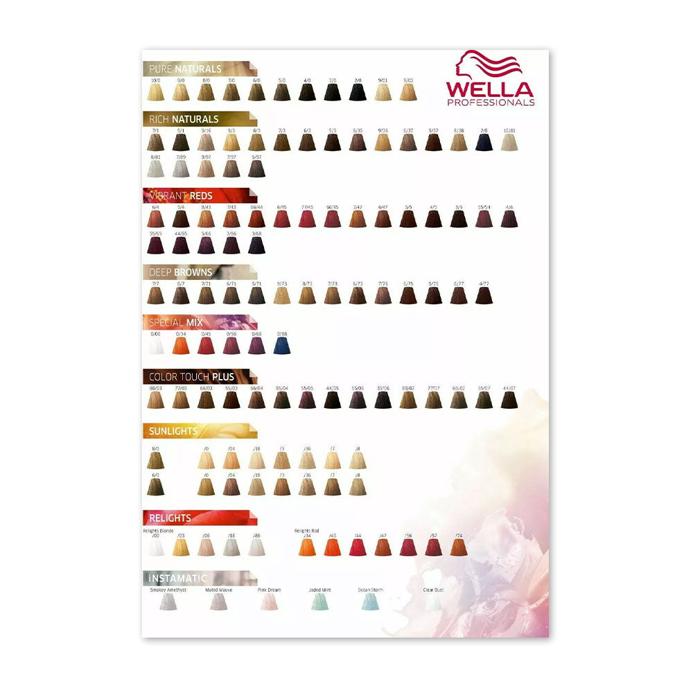 Wella Color Charm Swatch Book