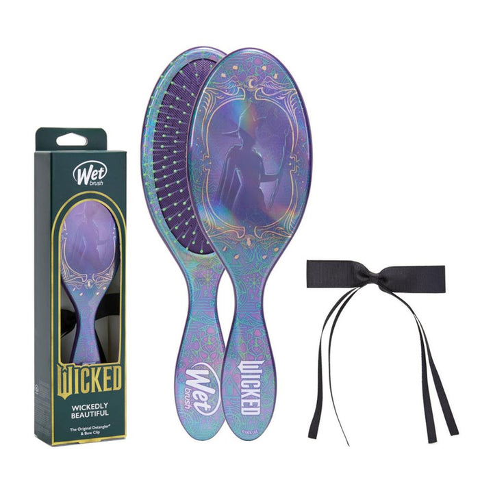Wet Brush Wicked Complete Limited Edition Detangler Set – Lot of 3 – New in Box Wet Brush x Universal Wicked Detangle and Style Kit - Friendship main image 4