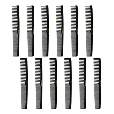 Cleopatra All Purpose Professional Combs 7" Flat Styler 410 - 1 Dozen