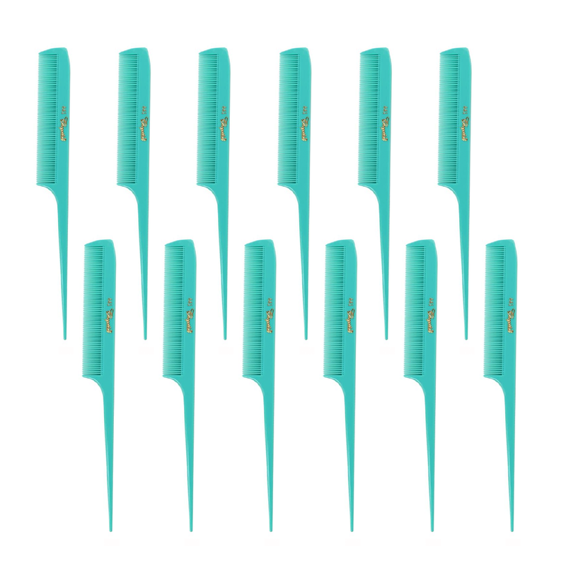 Cleopatra Mint Green Rat Tail Combs 