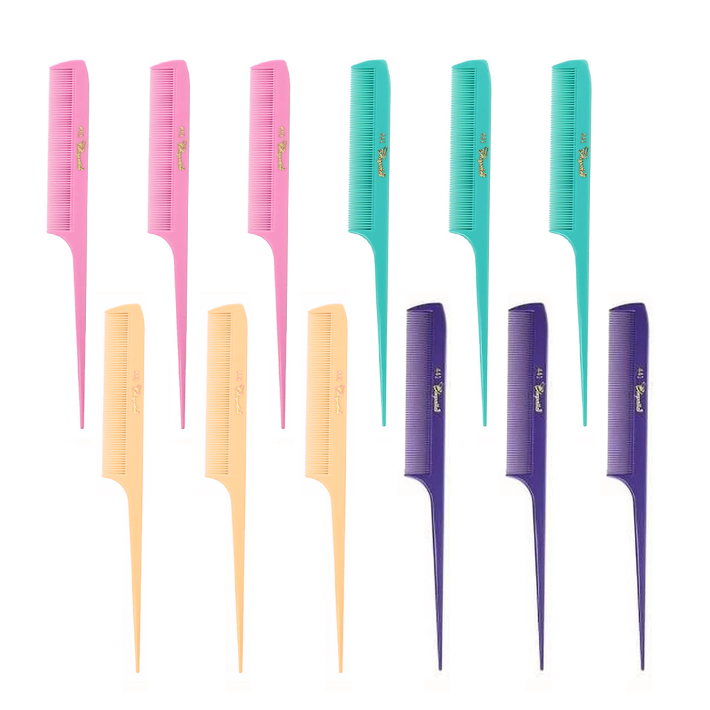 Cleopatra Fresh Mix Rat Tail Combs #441 - 1 Dozen