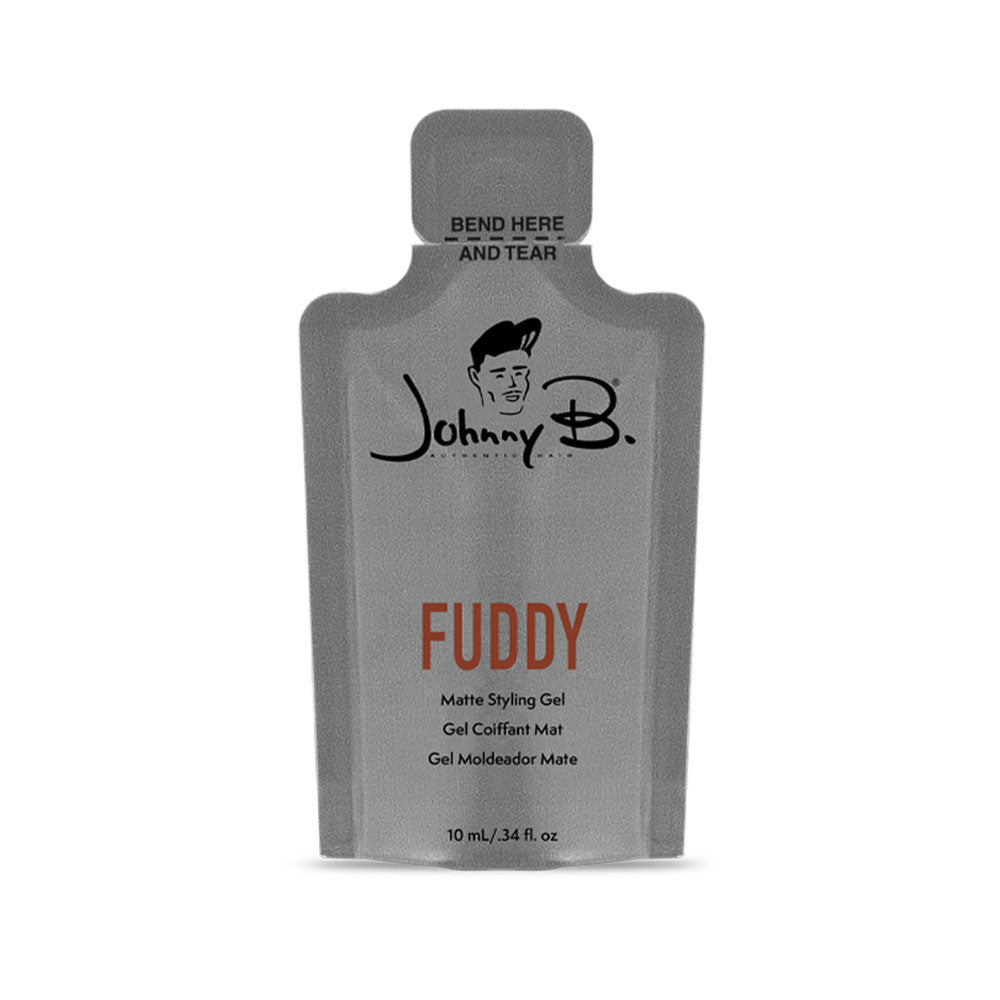 Johnny B Fuddy Matte Styling Gel Sample Size 0.34oz