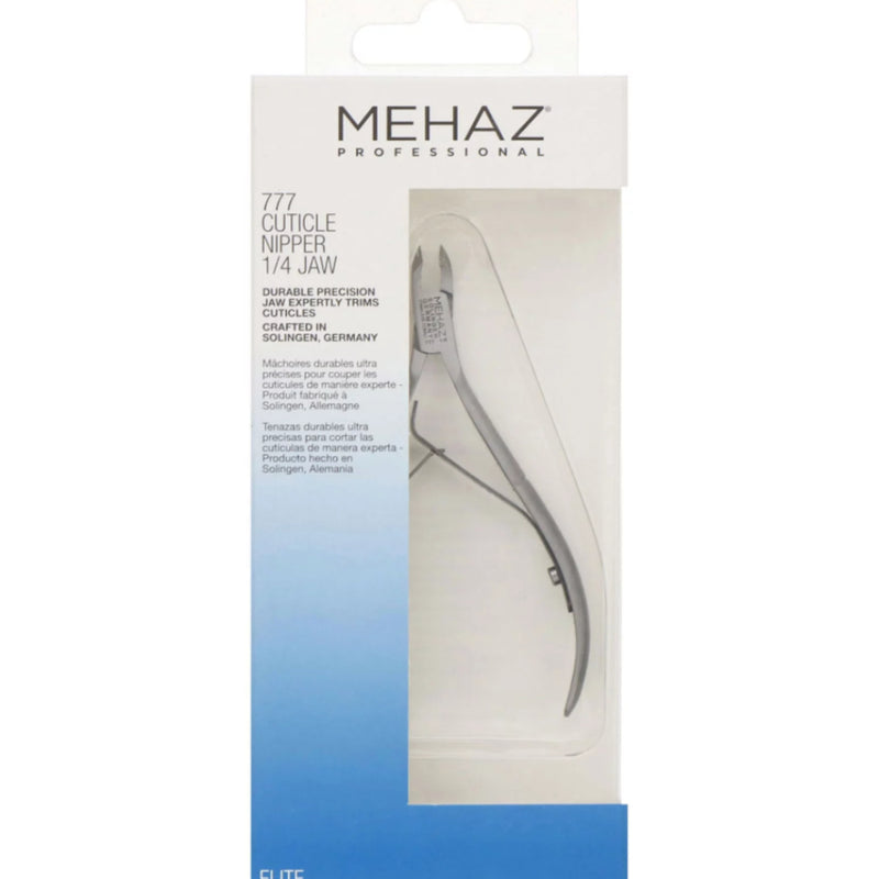 Mehaz Professional Cuticle Nipper (777) 1/4 Inch Jaw