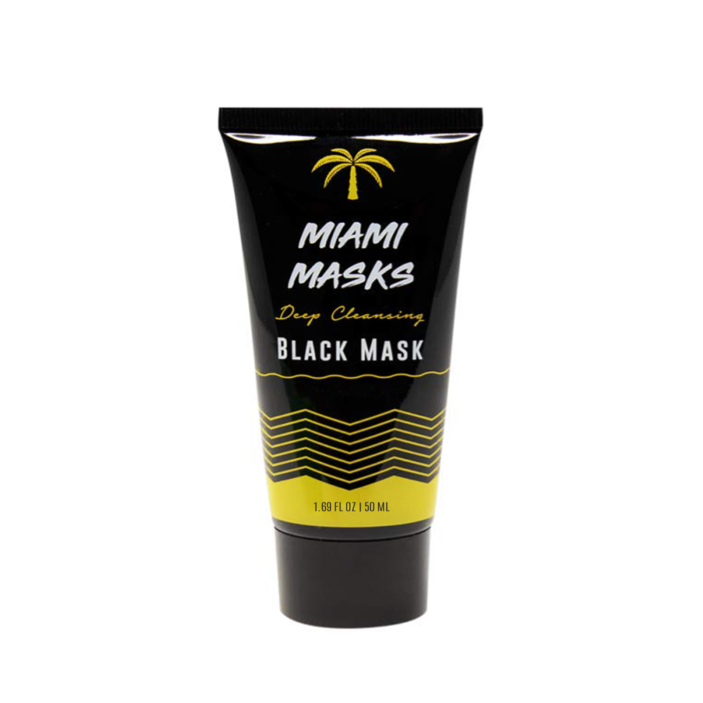Miami Masks Peel Off Facial Black Mask 1.69oz