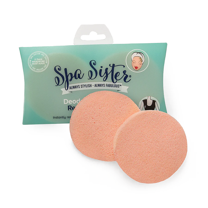 Spa Sister Deodorant Be-Gone Remover Sponges