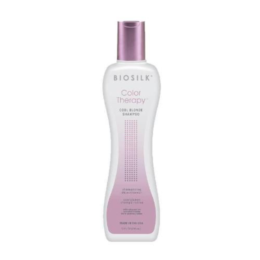 Biosilk Color Therapy Cool Blonde Shampoo 12oz - beautysupply123