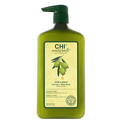 CHI Naturals Shampoo and Body Wash with Olive Oil 11.5oz
