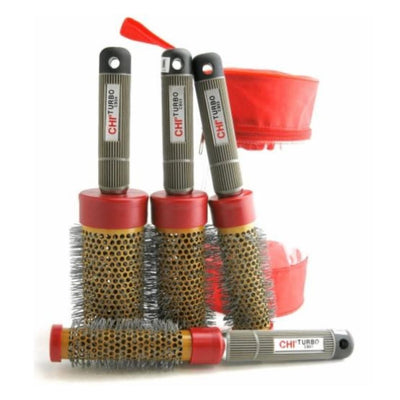 CHI Turbo Ceramic Round Nylon Brush - Set of All 4 Sizes