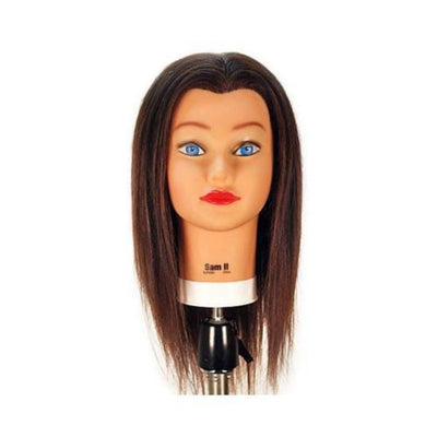 Celebrity Sam II Cosmetology Human Hair Manikin