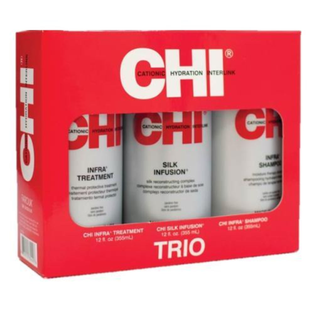 CHI Infra 12oz Trio (Infusion, Shampoo, &amp; Treatment)
