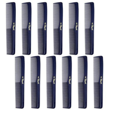 Cleopatra Dark Blue Styling Combs #400 - 1 Dozen