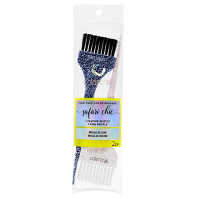 Colortrak Safari Chic Color Brushes - 2pc