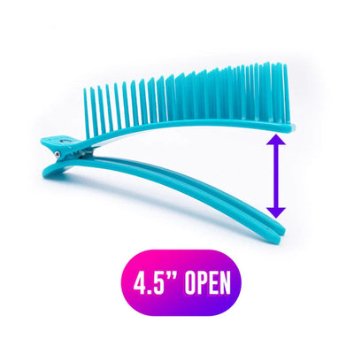 Colortrak Grip Clips - Pink and Teal - 2 Pack