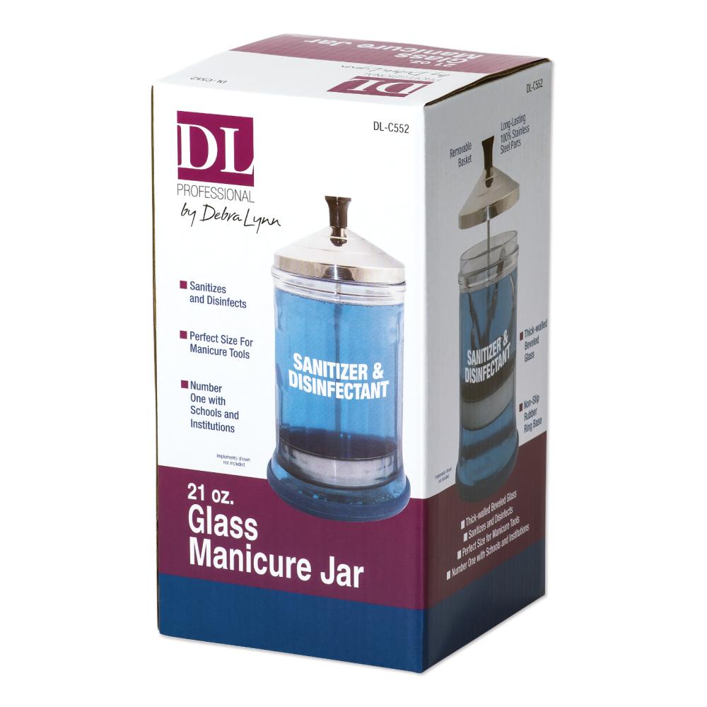 DL Pro Glass Disinfectant Jar 21oz