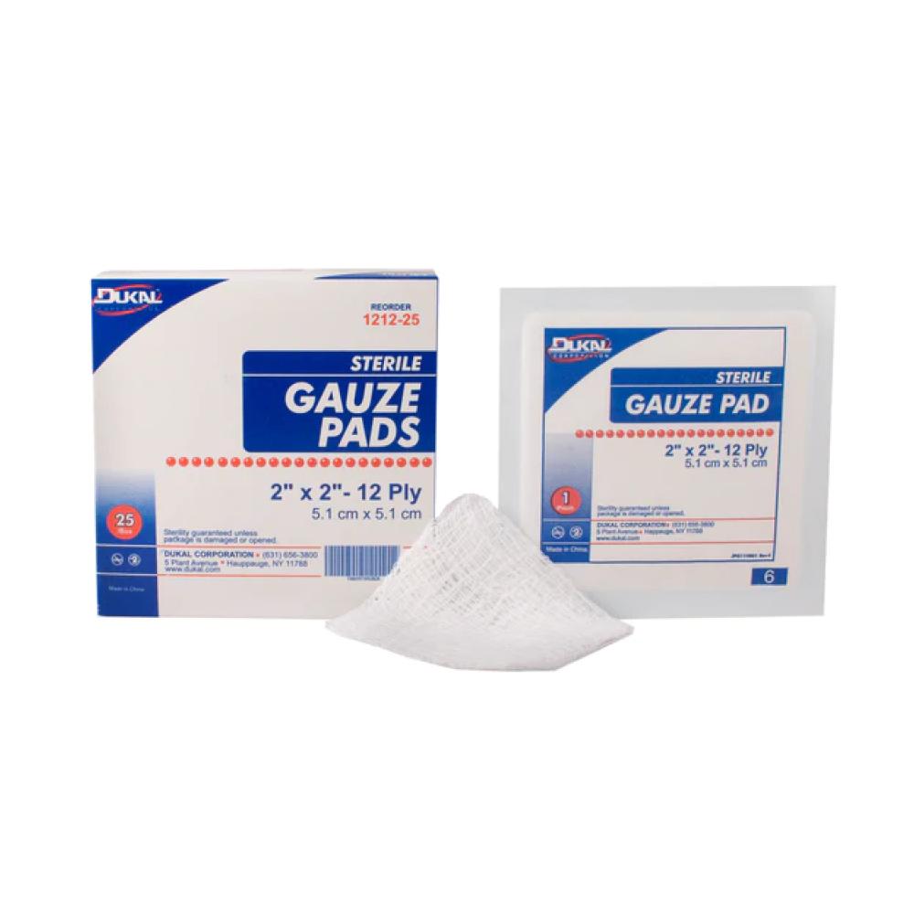 Dukal Gauze Pads 25/box
