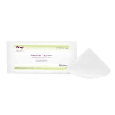 Dukal Reflections Large Cotton Gauze 4" x 4" - 200ct