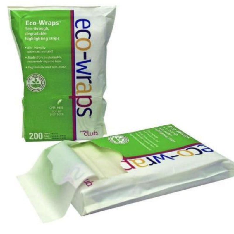 Eco-Wraps See-Through Degradable Highlighting Strips - 200 Sheets