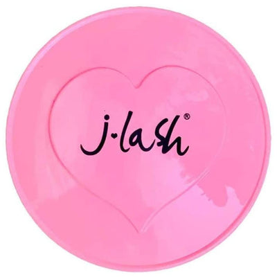 JLash Eyelash Travel Case With Mirror - Pink
