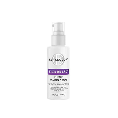 KeraColor Kick Brass Purple Toning Drops 2oz
