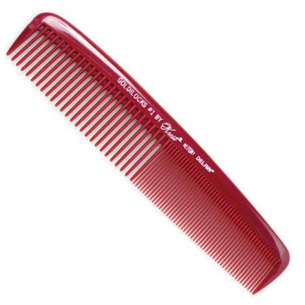 Krest Goldilocks 1 Burgundy Comb - beautysupply123