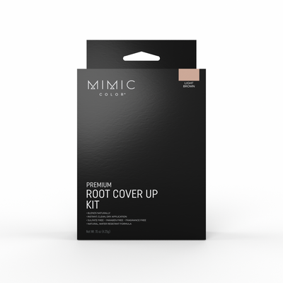 Mimic Color Light Brown Root Cover Up Kit - MimicColor