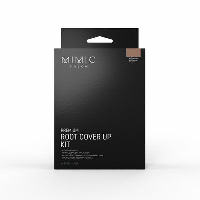 Mimic Color Medium Brown Root Cover Up Kit - MimicColor