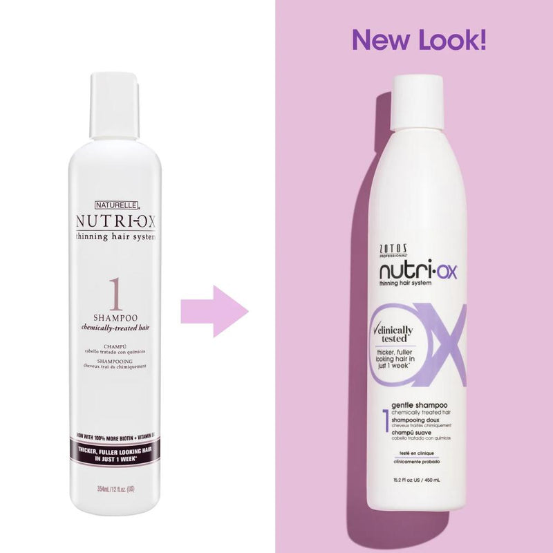 Nutri-Ox Gentle Shampoo for Chemically Treated Hair 15.2oz