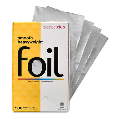 Product Club Silver Smooth Heavyweight Foil - 5" x 8" - 500ct