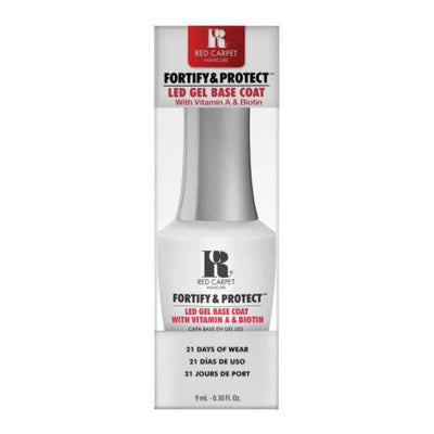 Red Carpet Manicure F&P Base Coat LED Nail Gel 0.30 Fl oz