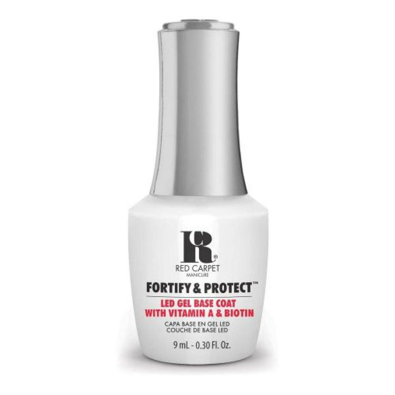Red Carpet Manicure F&P Base Coat LED Nail Gel 0.30 Fl oz