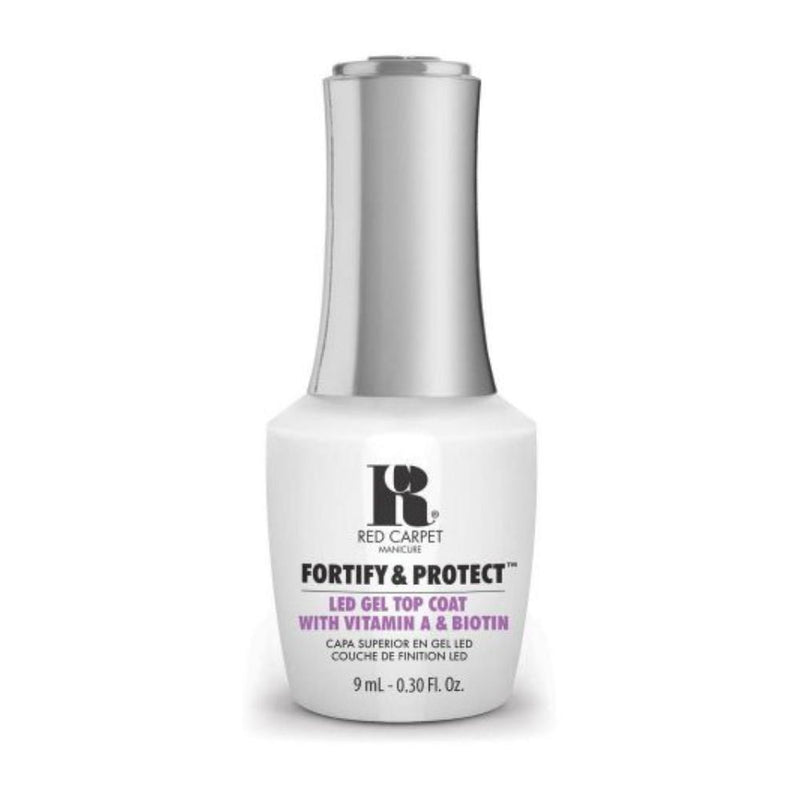 Red Carpet Manicure F&P Top Coat LED Nail Gel .30 Fl oz.