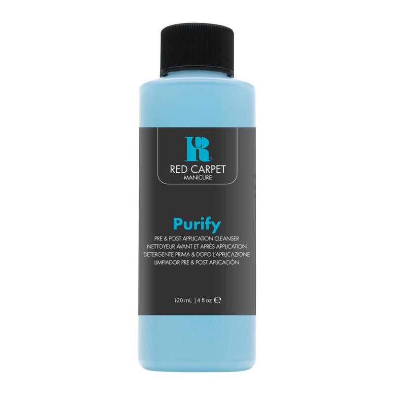 Red Carpet Manicure Purify Pre and Post Application Cleanser 4oz