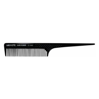 Salonchic Rat Tail Hard Rubber Comb 8"