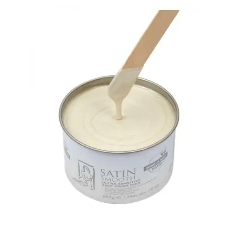 Satin Smooth Ultra Sensitive Zinx Oxide Wax 14oz