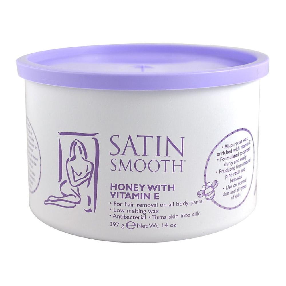 Satin Smooth Honey Wax with Vitamin E 14oz