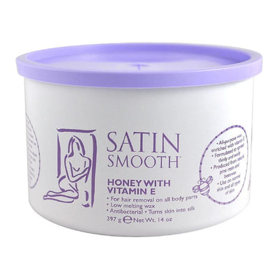 Satin Smooth Honey Wax with Vitamin E 14oz