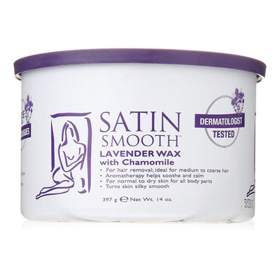 Satin Smooth Lavender with Chamomile Wax 14oz