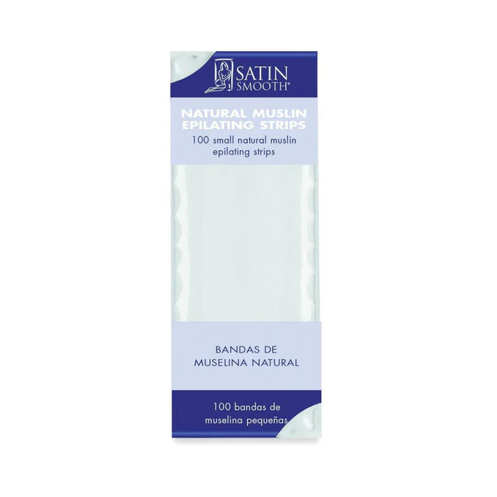 Satin Smooth Natural Muslin Waxing Strips